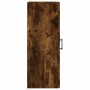 Armario de pared madera ingeniería roble ahumado 34,5x34x90 cm de vidaXL, Aparadores - Ref: Foro24-830513, Precio: 50,06 €, D...