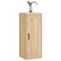 Armario de pared madera ingeniería roble Sonoma 34,5x34x90 cm de vidaXL, Aparadores - Ref: Foro24-830511, Precio: 47,99 €, De...