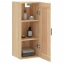 Armario de pared madera ingeniería roble Sonoma 34,5x34x90 cm de vidaXL, Aparadores - Ref: Foro24-830503, Precio: 45,88 €, De...