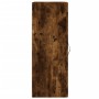 Engineered smoked oak wood wall cabinet 34.5x34x90 cm by vidaXL, Sideboards - Ref: Foro24-830497, Price: 48,17 €, Discount: %