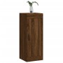 Oak brown engineered wood wall cabinet 34.5x34x90 cm by vidaXL, Sideboards - Ref: Foro24-830523, Price: 47,83 €, Discount: %