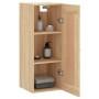 Armario de pared madera ingeniería roble Sonoma 34,5x34x90 cm de vidaXL, Aparadores - Ref: Foro24-830479, Precio: 32,99 €, De...