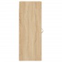 Armario de pared madera ingeniería roble Sonoma 34,5x34x90 cm de vidaXL, Aparadores - Ref: Foro24-830479, Precio: 32,99 €, De...