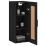 Armario de pared madera de ingeniería negro 34,5x34x90 cm de vidaXL, Aparadores - Ref: Foro24-830525, Precio: 59,22 €, Descue...