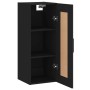 Armario de pared madera de ingeniería negro 34,5x34x90 cm de vidaXL, Aparadores - Ref: Foro24-830525, Precio: 59,22 €, Descue...