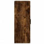 Smoked oak engineered wood wall cabinet 34.5x34x90 cm by vidaXL, Sideboards - Ref: Foro24-830521, Price: 46,67 €, Discount: %