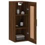 Armario de pared madera ingeniería marrón roble 34,5x34x90 cm de vidaXL, Aparadores - Ref: Foro24-830531, Precio: 47,92 €, De...