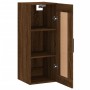 Armario de pared madera ingeniería marrón roble 34,5x34x90 cm de vidaXL, Aparadores - Ref: Foro24-830531, Precio: 47,92 €, De...