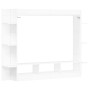 Mueble para TV madera de ingeniería blanco 152x22x113 cm de vidaXL, Armarios y almacenamiento - Ref: Foro24-833722, Precio: 9...