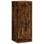 Smoked oak engineered wood wall cabinet 34.5x34x90 cm by vidaXL, Sideboards - Ref: Foro24-830505, Price: 46,66 €, Discount: %