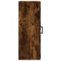 Smoked oak engineered wood wall cabinet 34.5x34x90 cm by vidaXL, Sideboards - Ref: Foro24-830505, Price: 46,66 €, Discount: %