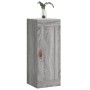 Sonoma gray engineered wood wall cabinet 34.5x34x90 cm by vidaXL, Sideboards - Ref: Foro24-830482, Price: 45,73 €, Discount: %