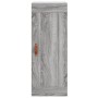 Armario de pared madera de ingeniería gris Sonoma 34,5x34x90 cm de vidaXL, Aparadores - Ref: Foro24-830482, Precio: 45,65 €, ...