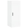 White engineered wood wall cabinet 34.5x34x90 cm by vidaXL, Sideboards - Ref: Foro24-830516, Price: 47,99 €, Discount: %