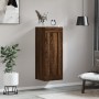 Oak brown engineered wood wall cabinet 34.5x34x90 cm by vidaXL, Sideboards - Ref: Foro24-830515, Price: 50,71 €, Discount: %