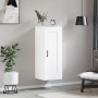 White engineered wood wall cabinet 34.5x34x90 cm by vidaXL, Sideboards - Ref: Foro24-830508, Price: 56,19 €, Discount: %