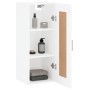 White engineered wood wall cabinet 34.5x34x90 cm by vidaXL, Sideboards - Ref: Foro24-830508, Price: 56,19 €, Discount: %