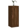 Armario de pared madera ingeniería marrón roble 34,5x34x90 cm de vidaXL, Aparadores - Ref: Foro24-830483, Precio: 51,98 €, De...