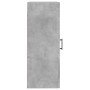 Armario de pared madera ingeniería gris hormigón 34,5x34x90 cm de vidaXL, Aparadores - Ref: Foro24-830512, Precio: 39,46 €, D...