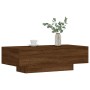 Brown oak engineered wood coffee table 100x49.5x31 cm by vidaXL, Coffee table - Ref: Foro24-833895, Price: 70,64 €, Discount: %