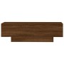 Brown oak engineered wood coffee table 100x49.5x31 cm by vidaXL, Coffee table - Ref: Foro24-833895, Price: 70,64 €, Discount: %