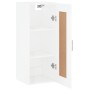 Armario de pared madera ingeniería blanco brillo 34,5x34x90 cm de vidaXL, Aparadores - Ref: Foro24-830510, Precio: 38,60 €, D...