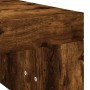 Mesa de centro madera de ingeniería roble ahumado 102x50x36 cm de vidaXL, Mesas de centro - Ref: Foro24-823371, Precio: 45,01...