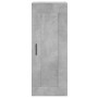 Concrete gray engineered wood wall cabinet 34.5x34x90 cm by vidaXL, Sideboards - Ref: Foro24-830520, Price: 46,57 €, Discount: %