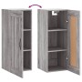 Armario de pared madera de ingeniería gris Sonoma 34,5x34x90 cm de vidaXL, Aparadores - Ref: Foro24-830498, Precio: 34,52 €, ...