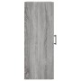 Sonoma gray engineered wood wall cabinet 34.5x34x90 cm by vidaXL, Sideboards - Ref: Foro24-830514, Price: 36,48 €, Discount: %