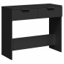 Mesa consola madera de ingeniería negro 90x36x75 cm de vidaXL, Mesas auxiliares - Ref: Foro24-811332, Precio: 61,53 €, Descue...