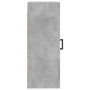 Armario de pared madera ingeniería gris hormigón 34,5x34x90 cm de vidaXL, Aparadores - Ref: Foro24-830504, Precio: 46,28 €, D...