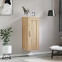 Sonoma oak engineered wood wall cabinet 34.5x34x90 cm by vidaXL, Sideboards - Ref: Foro24-830495, Price: 37,62 €, Discount: %