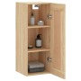 Armario de pared madera ingeniería roble Sonoma 34,5x34x90 cm de vidaXL, Aparadores - Ref: Foro24-830495, Precio: 37,62 €, De...