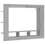 Mueble de TV madera de ingeniería gris Sonoma 152x22x113 cm de vidaXL, Armarios y almacenamiento - Ref: Foro24-833728, Precio...