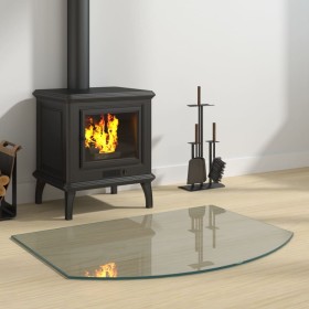 Glass plate for fireplace 80x60 cm by vidaXL, Glass - Ref: Foro24-324152, Price: 49,51 €, Discount: %