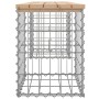 Gabion design garden bench solid pine wood 103x31x42 cm by vidaXL, garden benches - Ref: Foro24-834329, Price: 60,09 €, Disco...