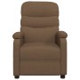 Sillón reclinable de tela marrón de vidaXL, Sillones - Ref: Foro24-321220, Precio: 214,99 €, Descuento: %