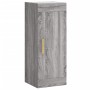 Armario de pared madera de ingeniería gris Sonoma 34,5x34x90 cm de vidaXL, Aparadores - Ref: Foro24-830490, Precio: 47,93 €, ...