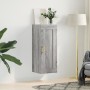 Armario de pared madera de ingeniería gris Sonoma 34,5x34x90 cm de vidaXL, Aparadores - Ref: Foro24-830490, Precio: 47,93 €, ...