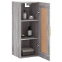 Armario de pared madera de ingeniería gris Sonoma 34,5x34x90 cm de vidaXL, Aparadores - Ref: Foro24-830490, Precio: 47,93 €, ...