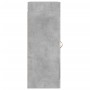 Armario de pared madera ingeniería gris hormigón 34,5x34x90 cm de vidaXL, Aparadores - Ref: Foro24-830480, Precio: 37,12 €, D...