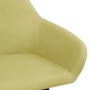 Dining chairs 2 units green fabric by vidaXL, dining chairs - Ref: Foro24-283464, Price: 178,48 €, Discount: %