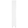 Armario de baño madera contrachapada blanco 30x30x190 cm de vidaXL, Tocadores de baño - Ref: Foro24-831532, Precio: 72,01 €, ...