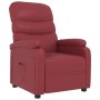 Sillón reclinable de cuero sintético rojo tinto de vidaXL, Sillones - Ref: Foro24-289686, Precio: 160,99 €, Descuento: %