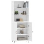 Tall white plywood sideboard 69.5x34x180 cm by vidaXL, Sideboards - Ref: Foro24-3189221, Price: 129,41 €, Discount: %