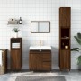 Brown oak plywood bathroom cabinet 30x30x190 cm by vidaXL, bathroom vanities - Ref: Foro24-831531, Price: 86,45 €, Discount: %