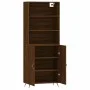 Tall oak brown plywood sideboard 69.5x34x180 cm by vidaXL, Sideboards - Ref: Foro24-3189228, Price: 147,03 €, Discount: %