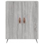 Aparador alto madera contrachapada gris sonoma 69,5x34x180 cm de vidaXL, Aparadores - Ref: Foro24-3189227, Precio: 146,05 €, ...