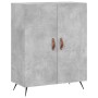 Tall plywood gray concrete sideboard 69.5x34x180 cm by vidaXL, Sideboards - Ref: Foro24-3189225, Price: 134,37 €, Discount: %